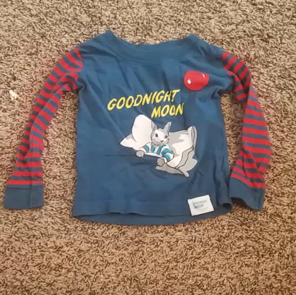 Goodnight moon toddler shirt